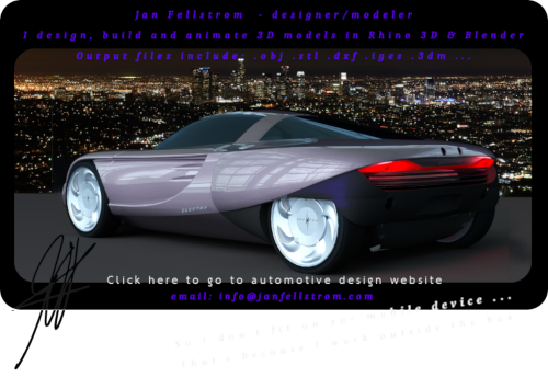 welcome - click on image to enter automotive design website